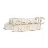 Chanel Women Goatskin & Gold-Tone Metal Belt-White