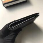 Gucci GG Men GG Wallet with Tiger Print in Black/Grey GG Supreme Canvas - Imagen 7