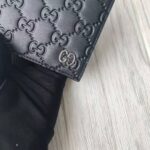 Gucci GG Men Gucci Signature Wallet in Black Gucci Signature Leather with Details - immagine 9