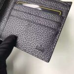 Gucci GG Unisex Leather Bi-Fold Wallet with Web in Black Metal-Free Tanned Leather - Image 9