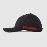 Gucci Unisex Original GG Canvas Baseballkeps i Original GG-tyg - Marinblå