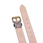 Gucci Unisex Tiger Print GG Supreme Belt in Beige/Ebony GG Supreme Canvas – Image 7