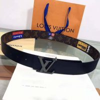 Louis Vuitton LV Initiales 40mm Belt in Monogram Canvas-Brown (1)