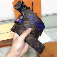 Louis Vuitton LV Initiales 40mm Belt in Monogram Canvas-Brown (1)