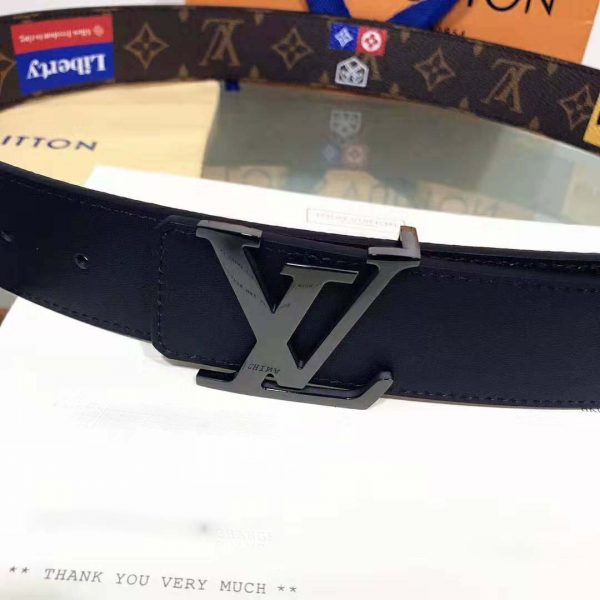 LV 40mm Belt Monogram Canvas-Brown - LULUX