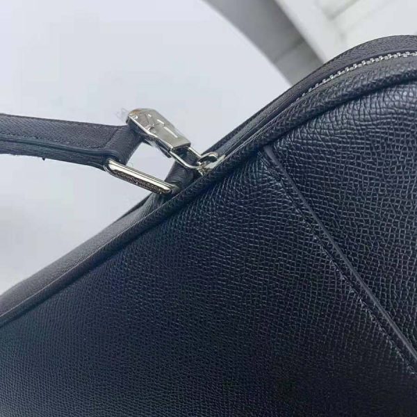 Louis Vuitton LV Men Alex Messenger Bag in Taiga Cowhide Leather-Navy (7)