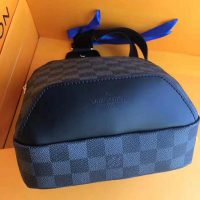 Louis Vuitton LV Men Avenue Sling Bag in Coated Damier Graphique Canvas-Grey (1)