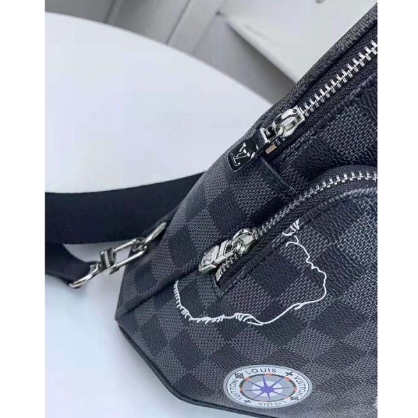avenue sling bag damier graphite