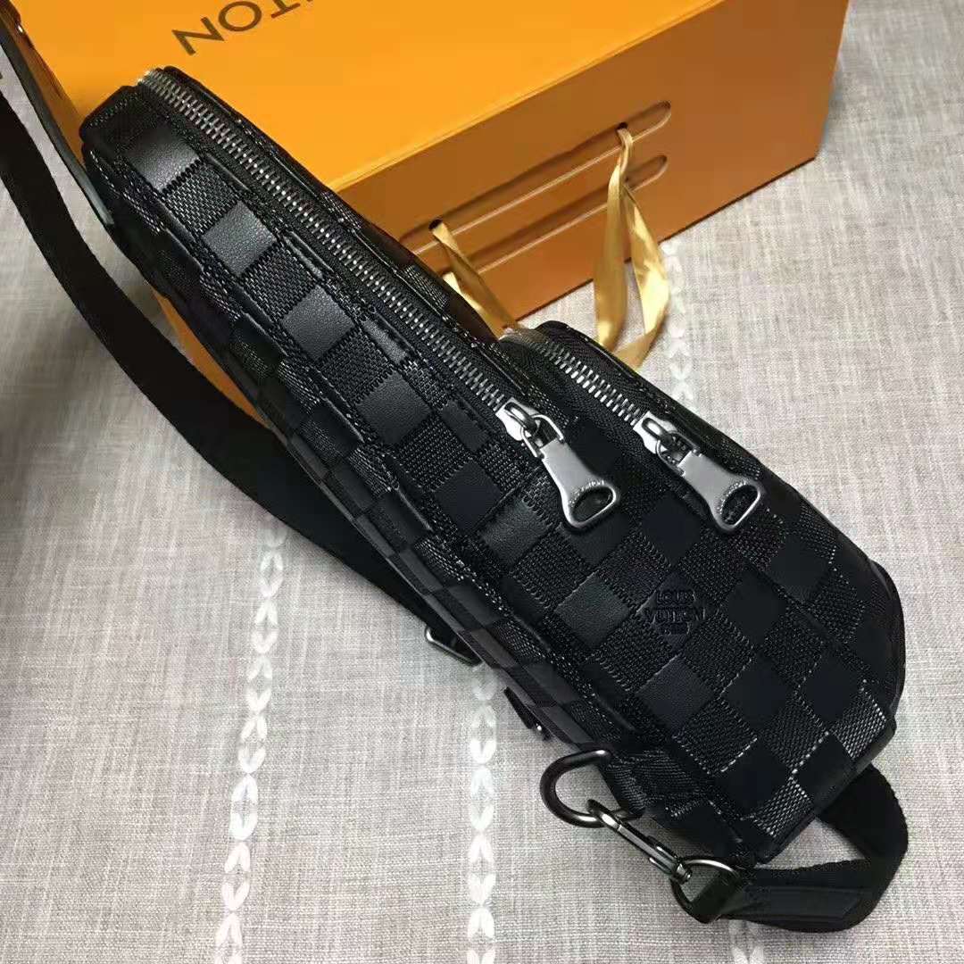 Louis Vuitton Damier Infini Leather Avenue Sling Bag (TOP QUALITY, 1:1  Reps, REAL LEATHER) from Suplook (Pls Contact Whatsapp at +8618559333945 to  make an order or check details. Wholesale and retail worldwide.) 