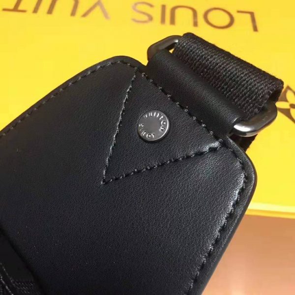 Louis Vuitton LV Men Avenue Sling Bag in Damier Infini Leather-Black (7)