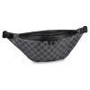 Louis Vuitton Black Leather Damier Infini Avenue Sling Bag 48lk54 –  Bagriculture