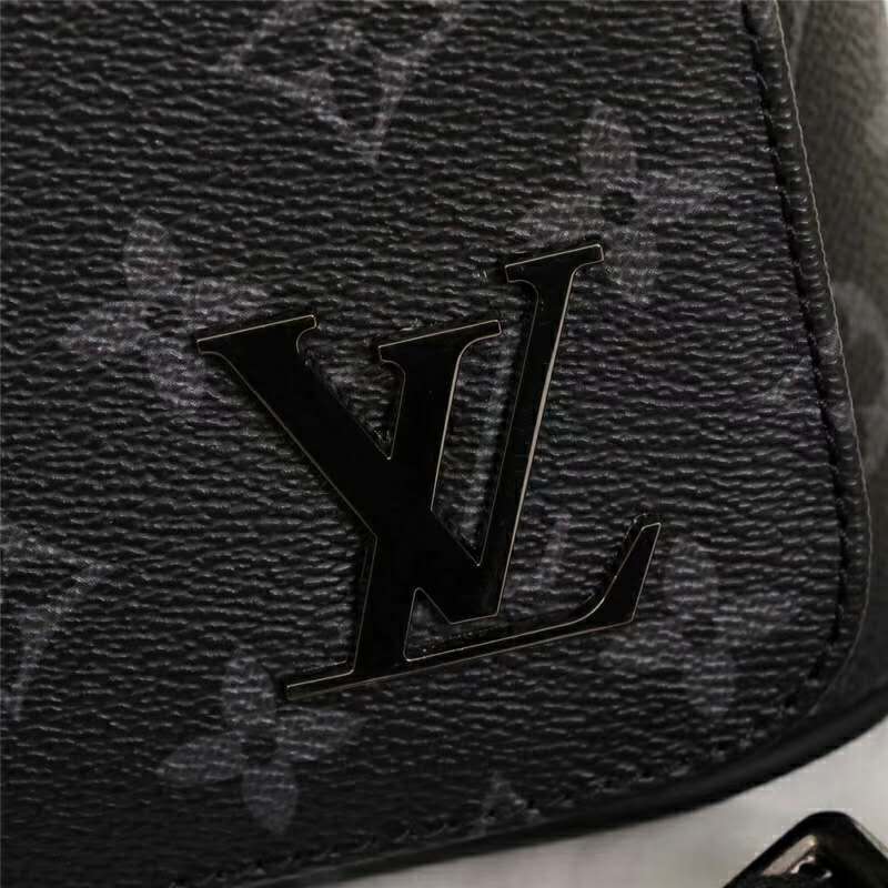 Louis Vuitton District Monogram Eclipse MM Black in Canvas/Leather with  Ruthenium - GB