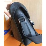 Louis Vuitton LV Men Messenger PM Voyager Bag in Monogram Eclipse Canvas-Black – Image 5