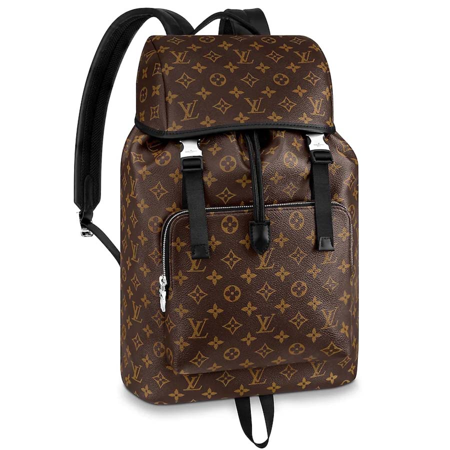 brown lv backpack men