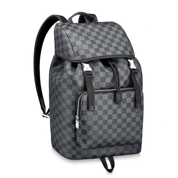 Louis Vuitton LV Men Zack Backpack in Coated Canvas - LULUX