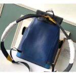 Louis Vuitton LV Unisex Christopher Backpack PM in Cowhide Leather-Navy - immagine 4