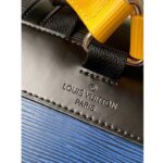 Louis Vuitton LV Unisex Christopher Backpack PM in Cowhide Leather-Navy - immagine 9