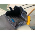 Louis Vuitton LV Unisex Christopher Backpack PM in Cowhide Leather-Navy - immagine 6