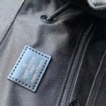 Louis Vuitton LV Unisex Christopher PM Backpack in Damier Graphite Canvas-Grey - immagine 8