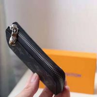 Louis Vuitton LV Unisex Coin Purse in Masculine Monogram Eclipse-Black (1)