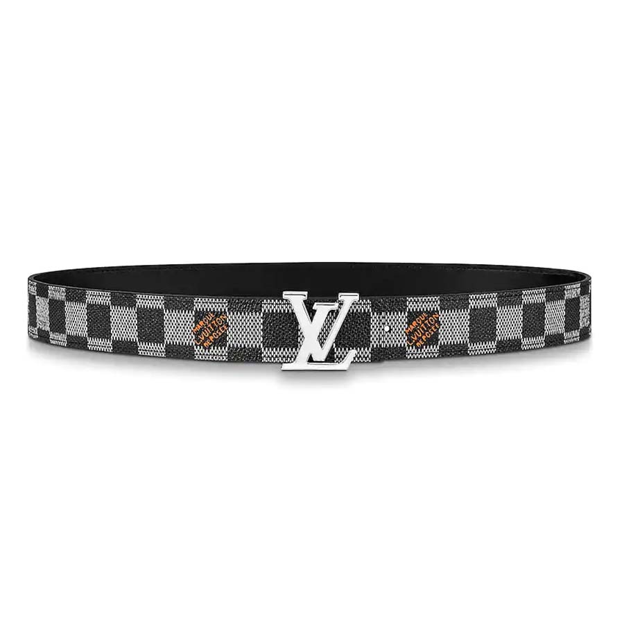 LV Initiales 30MM Damier Azur Reversible Belt Size 110/44 – Keeks