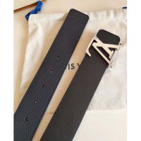 Louis Vuitton LV Unisex LV Initiales 40mm Reversible Belt-Black (1)