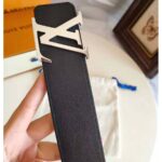 Louis Vuitton LV Unisex LV Initiales 40mm Reversible Belt-Black - Image 6