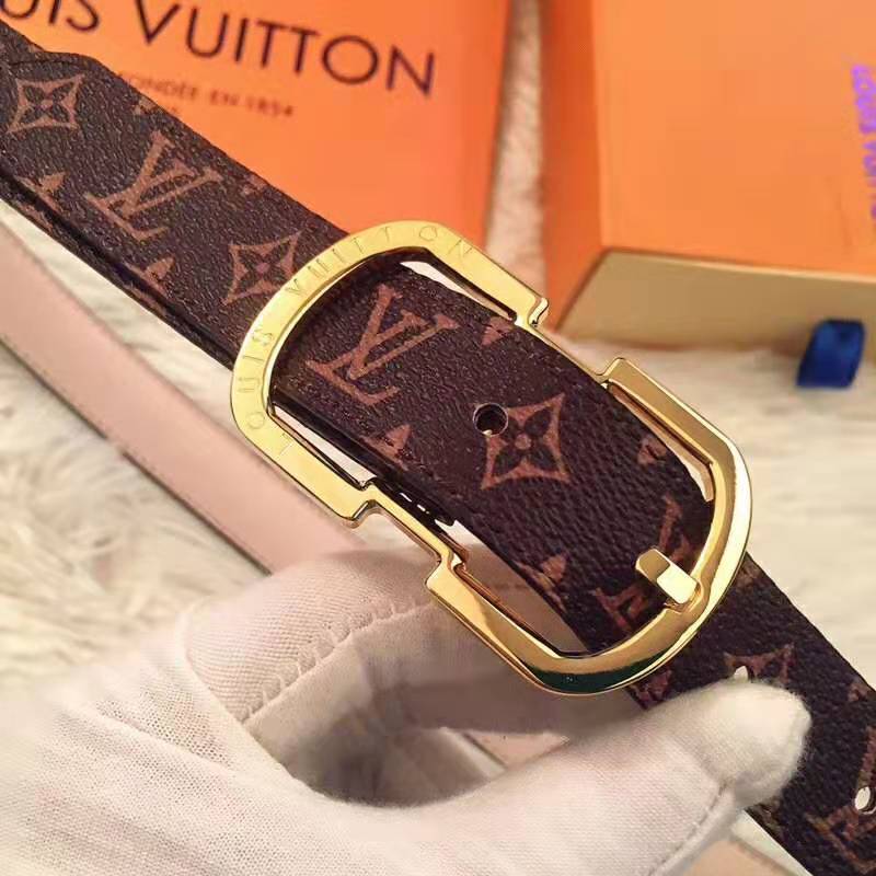 Louis Vuitton Belt 25 Mm Size 75cm Small