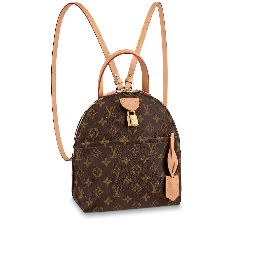 Louis Vuitton Moon Backpack Monogram Brown in Coated Canvas with