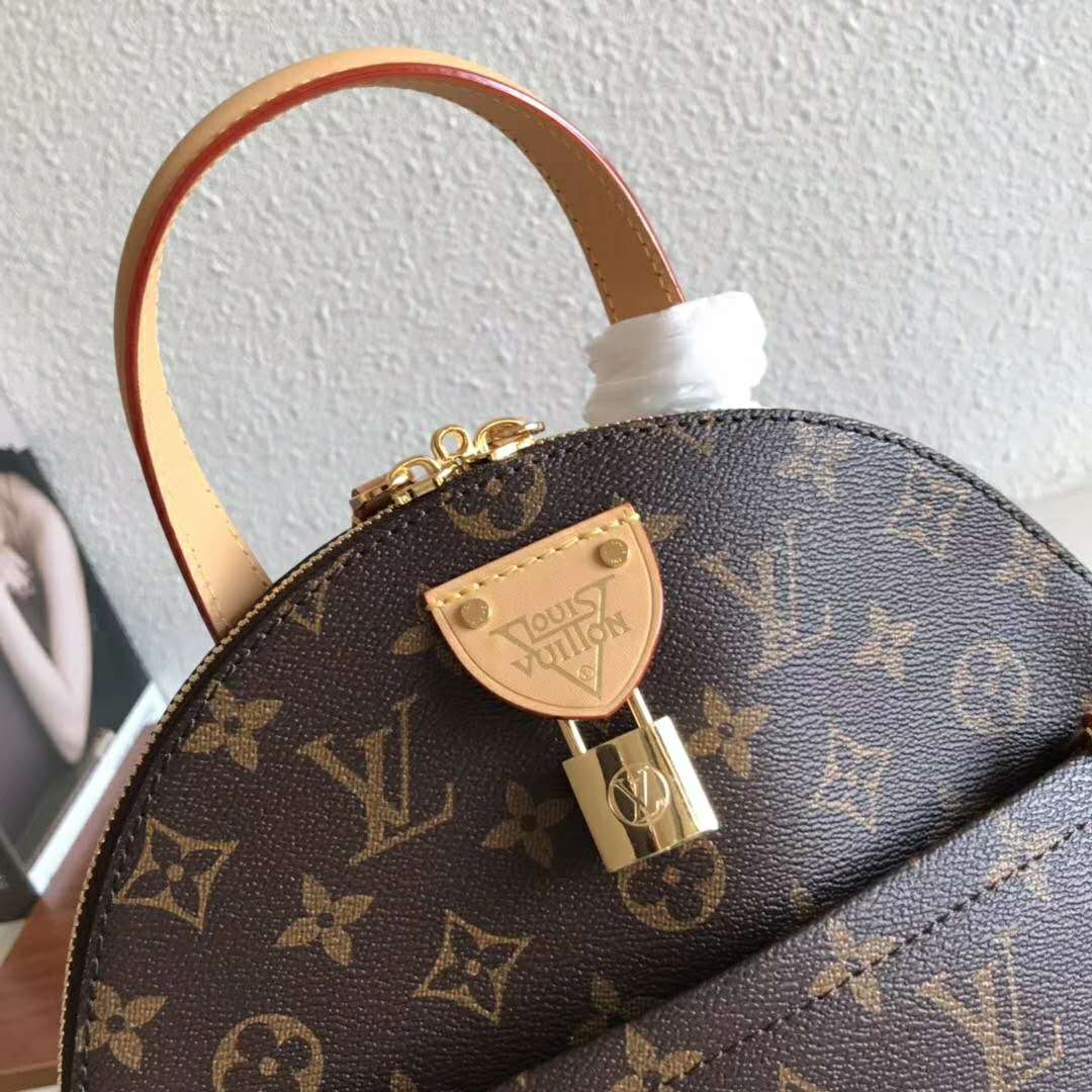 Louis Vuitton Moon Backpack Monogram Brown in Coated Canvas with