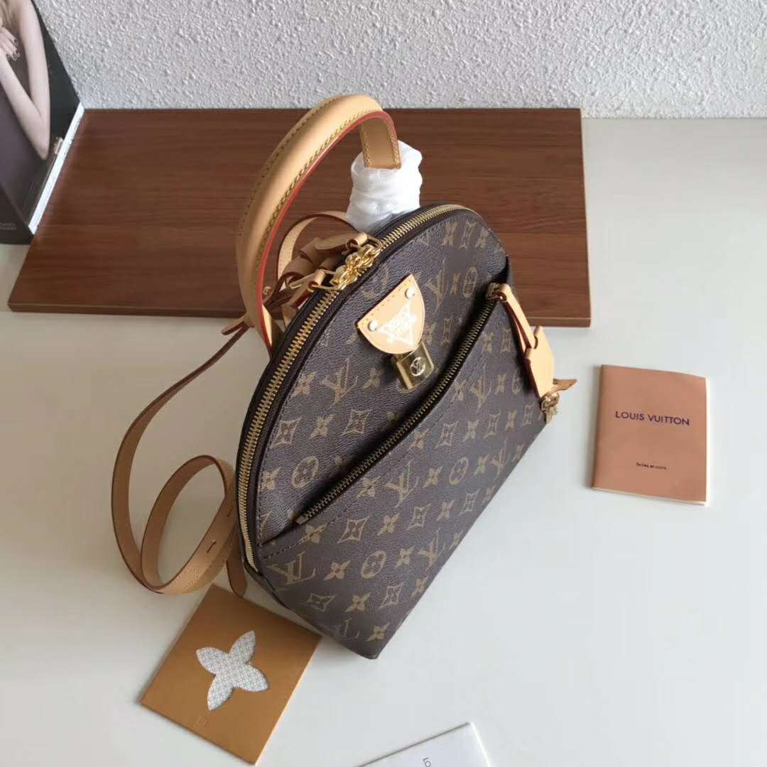 Louis Vuitton Moon Backpack Monogram Brown in Coated Canvas with Gold-tone  - US