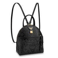 Louis Vuitton LV Unisex LV Moon Backpack in Smooth Calfskin Leather-Black (1)