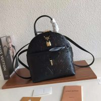 Louis Vuitton LV Unisex LV Moon Backpack in Smooth Calfskin Leather-Black (1)