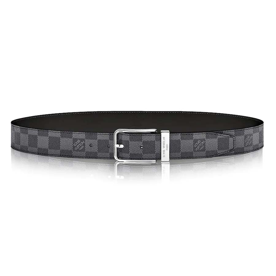 Shop Louis Vuitton DAMIER 2021-22FW Architect 35mm belt (M0485T