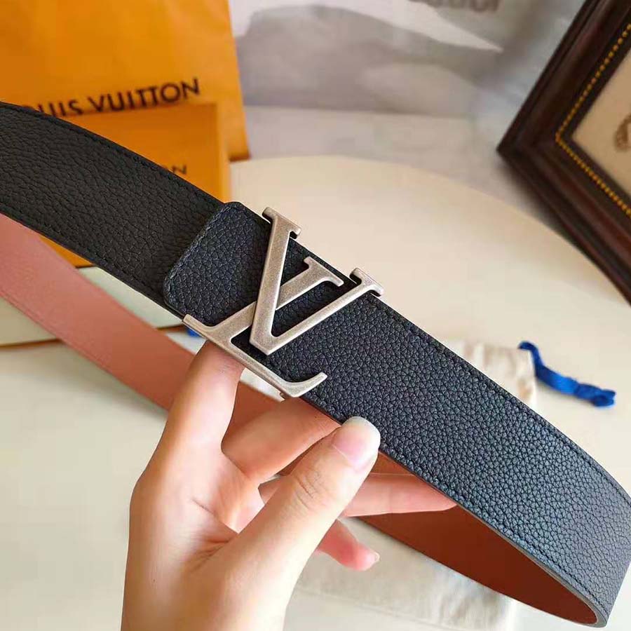 Louis Vuitton LV Pyramid Belt 40 MM Black Cloth ref.955184 - Joli Closet