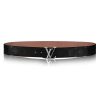 Louis Vuitton LV Unisex LV Pyramide 40mm Reversible Buckle Belt-Black