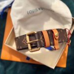 Louis Vuitton LV Unisex LV Signature 35mm Belt in Monogram Canvas-Brown - immagine 2