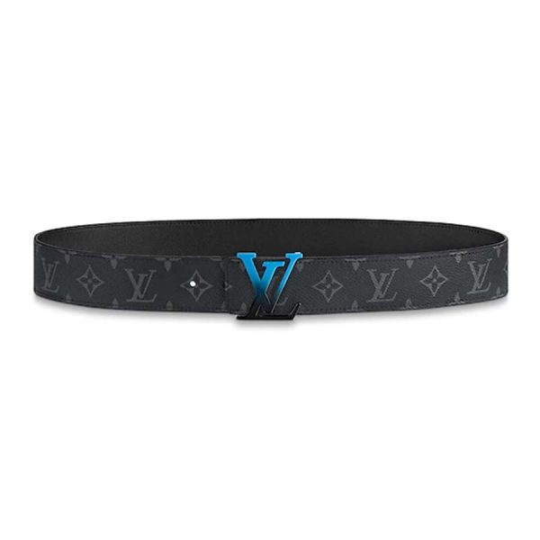 Louis Vuitton LV Unisex LV Sunset 40mm Reversible Belt-Blue (1)