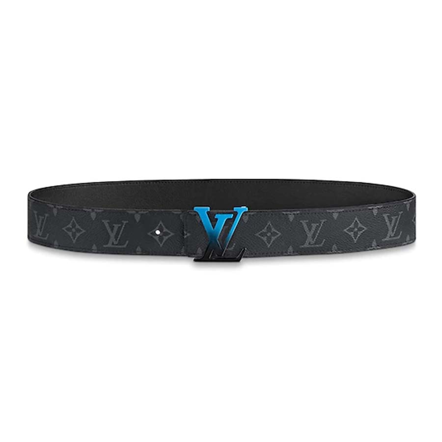 Louis Vuitton Vintage - Damier Graphite City Belt - Black Blue - Leather  Belt - Luxury High Quality - Avvenice