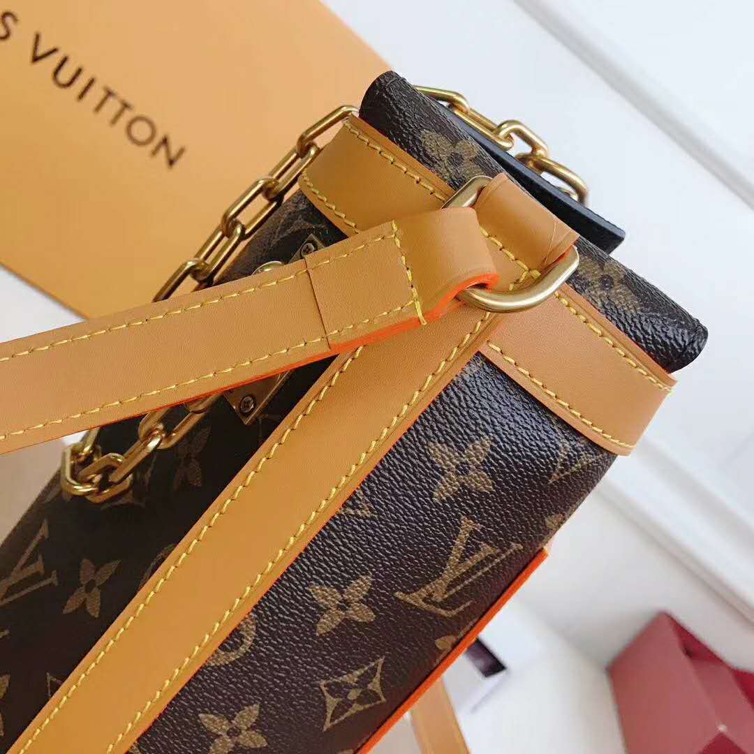 Louis Vuitton Milk Box Monogram Legacy Brown in Coated Canvas/Leather with  Aged Gold-tone - US