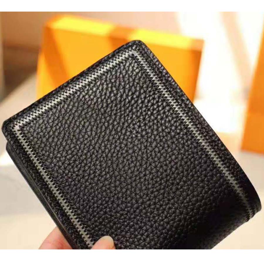 Leather wallet Louis Vuitton Black in Leather - 25251137