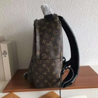 Louis Vuitton LV Unisex Palm Springs MM Backpack in Monogram Coated Canvas-Brown (1)