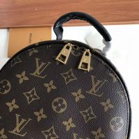 Louis Vuitton LV Unisex Palm Springs PM Backpack in Monogram Coated Canvas-Brown (1)