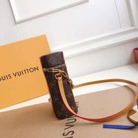 Louis Vuitton LV Unisex Phone Box Bag in Monogram Coated Canvas-Brown (1)