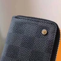 Louis Vuitton LV Unisex Pochette Clé Key Pouch Wallet in Damier Graphite Canvas-Grey (1)