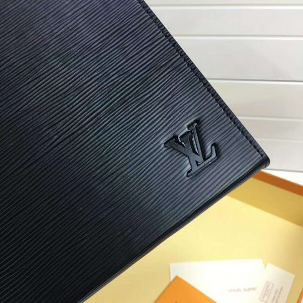 Louis Vuitton LV Unisex Pochette Voyage MM Bag in Epi Leather (5)