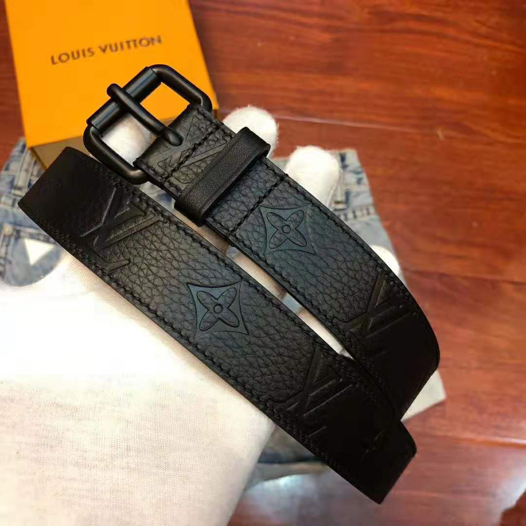 Louis Vuitton Lv Signature 35mm Belt Mp134u