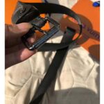 Louis Vuitton LV Unisex Signature Extra Long 35mm Belt-Grey - immagine 7