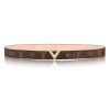Louis Vuitton LV Unisex V Essential 30mm Belt in Monogram Canvas and Calf Leather