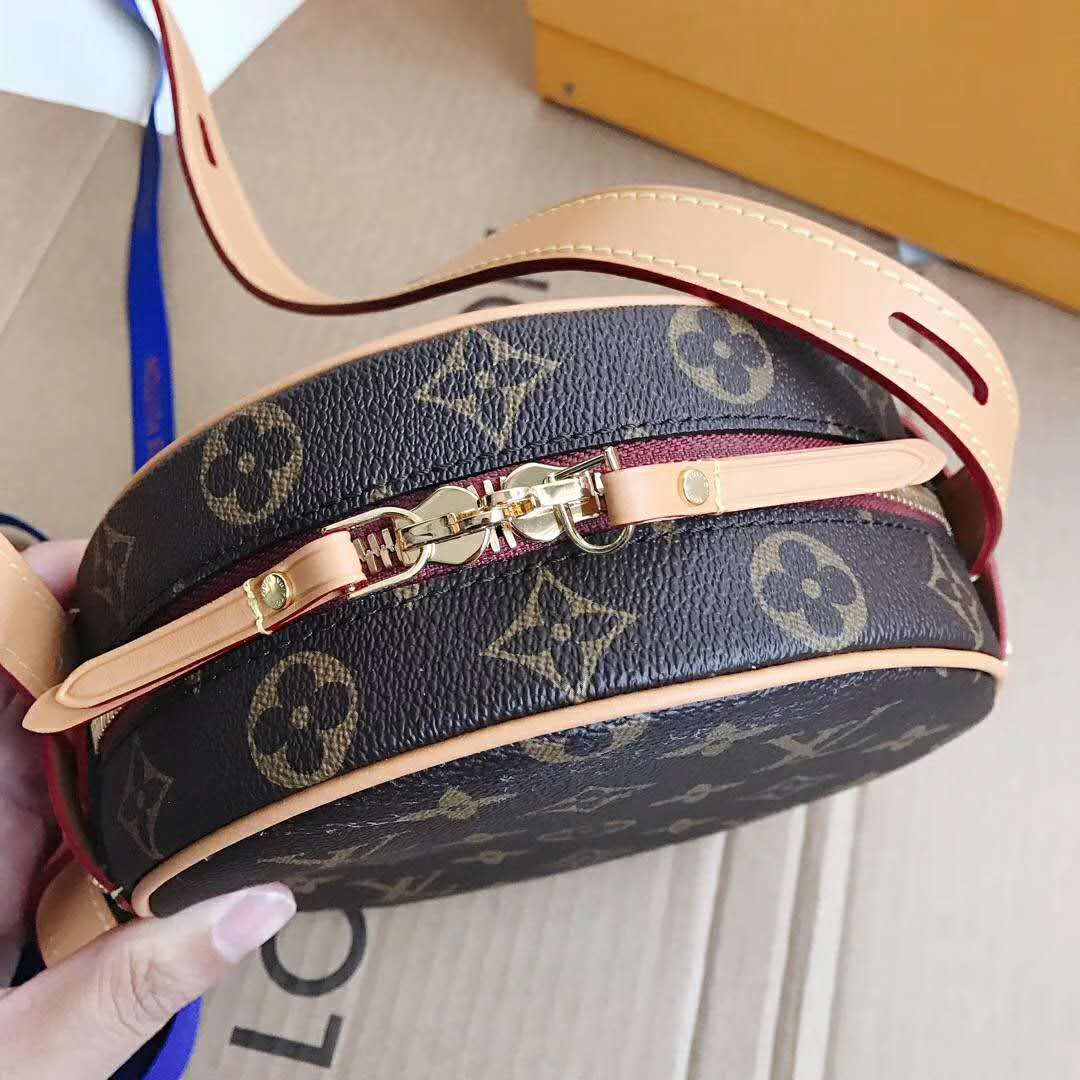 Louis Vuitton - Authenticated Boîte Chapeau Souple Handbag - Cloth Brown for Women, Never Worn